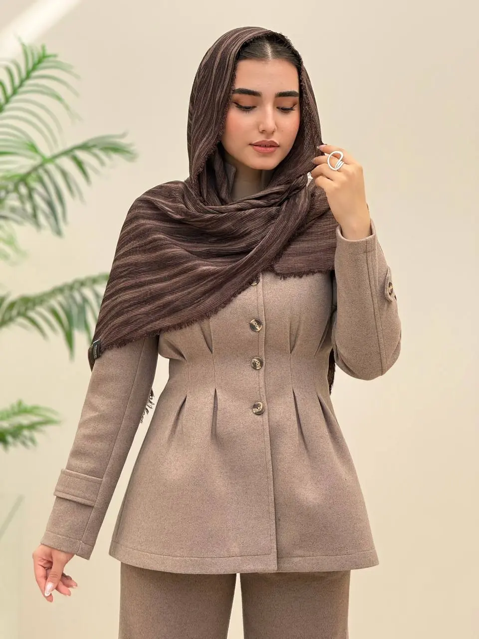7619-شال پاییزه وینی